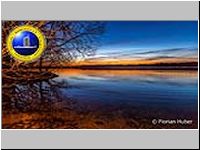 Sonnenuntergang am Werbellinsee
